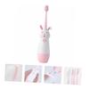 FRCOLOR 2sets Sonic Vibrating Boys and Girls Toothbrush Electric Toothbrush for Boy Girl Soft Bristles Rechargeable Electronic Replacement Heads view 2