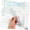 FRCOLOR 6pcs Portable Travel Toothbrush Case Plastic Toothbrush Container for Travel for Cubes and Tooth Brush Holder Needs Random Color view 3
