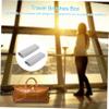 FRCOLOR 6pcs Portable Travel Toothbrush Case Plastic Toothbrush Container for Travel for Cubes and Tooth Brush Holder Needs Random Color view 4