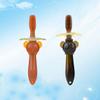 FRCOLOR 2pcs Silicone Boys and Girls Toothbrush Oral Care Tool Soft Bristles Teething Pad Colors view 2