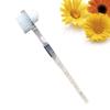 FRCOLOR 2pcs Teeth Cleaning Plaque Removal Denture Brush Double-Sided False Teeth Brush Gentle Bristles Non-Slip Handle view 4