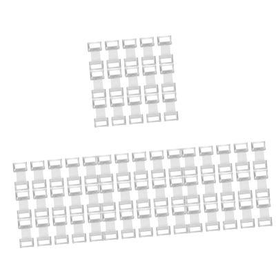 ULTECHNOVO 200pcs Bandage Clips Elastic Wrap Fastener Clips for Injury Tape Bandage Buckle Clamp for Ankle Strapping Stretch Wrap for Waist Tightener