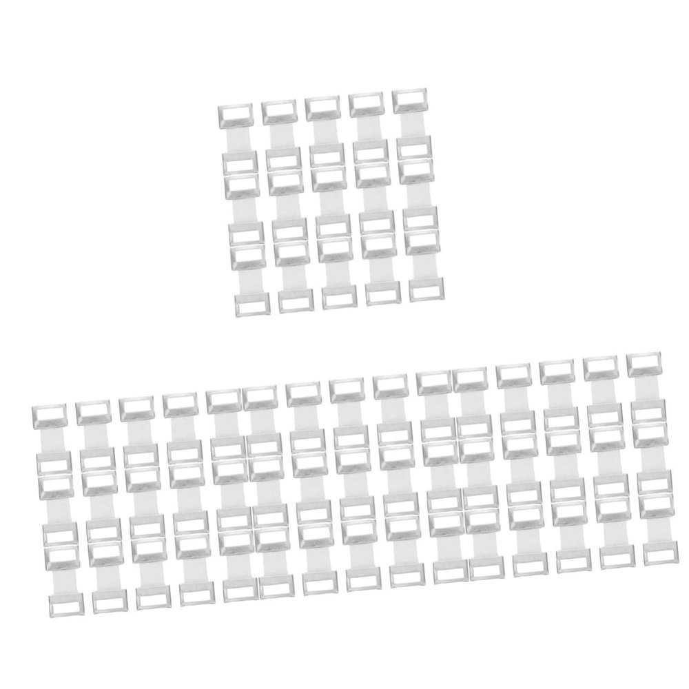 ULTECHNOVO 200pcs Bandage Clips Elastic Wrap Fastener Clips for Injury Tape Bandage Buckle Clamp for Ankle Strapping Stretch Wrap for Waist Tightener