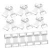 ULTECHNOVO 200pcs Bandage Clips Elastic Wrap Fastener Clips for Injury Tape Bandage Buckle Clamp for Ankle Strapping Stretch Wrap for Waist Tightener view 2