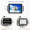 Electronic Magnifier Visually Impaired Reading Newspaper Digital Magnifying Glass - 19 Color Modes for Seniors with Low Vision - Assistive Reading Aid view 4