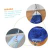 Warmhm Iron Mop Head Replacement for Heavy Duty Cleaning Triangle Wax Mop Head Washable Microfiber Suitable for Home and Commercial Use view 3