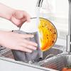 Booso Reusable Cleaning Wipe Household Microfiber Towel Rolls Dish Rags Wash Paper Towel Replacement Parts Grey view 3