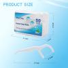 Extra Strong Dental Floss Picks | Professional Clean Flosser Picks | Toothpicks for Adults | Easy Grip Handle | Fresh Mint, 50 Count view 2