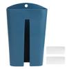 MINGZHE Wall Mounted Garbage Trash Bag Storage Holder Tissue Dispenser Container Organizer Trash Bag Dispenser Trash Bag Organizer Garbage Bag Storage Dispenser for Kitchen Decor(Blue) view 1