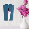 MINGZHE Wall Mounted Garbage Trash Bag Storage Holder Tissue Dispenser Container Organizer Trash Bag Dispenser Trash Bag Organizer Garbage Bag Storage Dispenser for Kitchen Decor(Blue) view 3