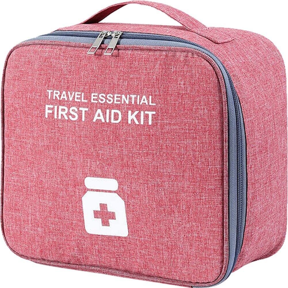 Travel First Aid Kit Outdoor Emergency Bag Portable Medicine Storage Bag Travel Medicine Bag Case Survival Bag for Outdoor Daily Use