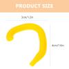 FOMIYES Silicone Ear Saver Cover 5pc Set Soft Rope Ear Hooks for Mask Strap Relief for Adults view 3
