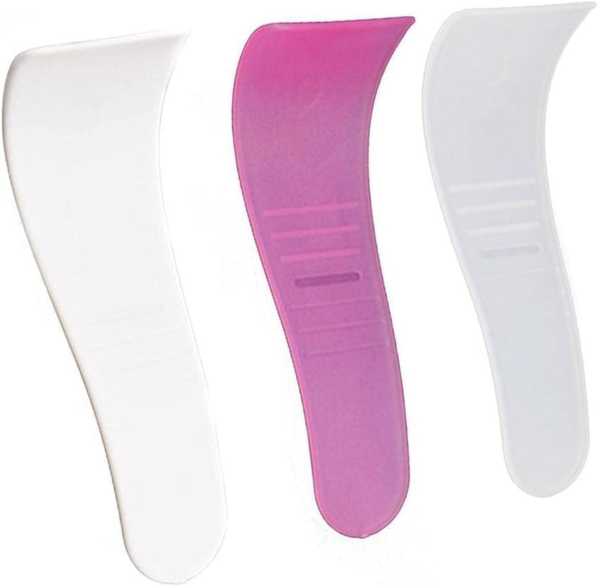 5Pcs Hair Wax Cleansing Spatulas Non-Stick Wax Spatulas Hair Removal Applicator Reusable Scraper Hard Wax Sticks,Random Color