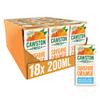 Cawston Press Sunshine Orange Fruit Water for Kids | No Added Sugar | Pressed Orange Flavoured Drink | 200ml Cartons (Pack of 18) | Vegan, School Approved, Ideal for Lunchboxes view 1