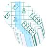 100Pcs Tattoo Aftercare Waterproof Bandage, Transparent Adhesive Stretch Bandage Film Dressing Cover Second Skin Tattoo Cover for Wound Dressing, Swimming 2.5 Inch view 1