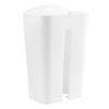 Wall Mounted Garbage Trash Bag Storage Holder, Trash Bag Organizer, Garbage Bag Dispenser, Storage Holder Tissue Dispenser Container Organizer Kitchen Decor(White) view 3