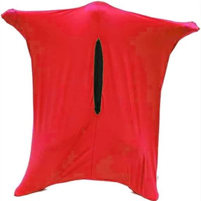 KHSANIG Sensory Swing Body Socks For Autism, Help Children With ASD, Sensory Cavity Fidget Anxiety And Spatial Awareness, Help Relieve Stress, Self Calm And Relax (Color : Rot, Size : L)