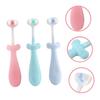 Mikinona 3pcs Boys and Girls Soft Bristles Toothbrush Cute Anti- Handle Gentle Manual Toothbrushes for Boy Girl for Thorough Cleaning for Boys and Girls view 3
