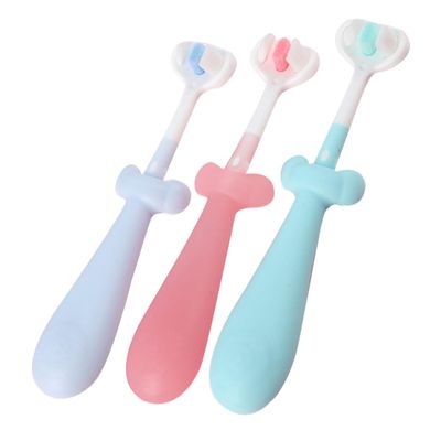 Healeved 3pcs Cute Decorative Toothbrush for Boys and Girls and Boy Girl Soft Bristles for Girl's First Toothbrush and Manual Cleaning at Home