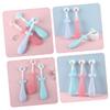 Healeved 3pcs Cute Decorative Toothbrush for Boys and Girls and Boy Girl Soft Bristles for Girl's First Toothbrush and Manual Cleaning at Home view 2