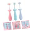Healeved 3pcs Cute Decorative Toothbrush for Boys and Girls and Boy Girl Soft Bristles for Girl's First Toothbrush and Manual Cleaning at Home view 4