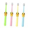 FOMIYES Childrens Soft Bristle Toothbrush 4pcs for Ages 2-10, Cartoon Kids Toothbrush Set with Gentle Cleaning Bristles, Colorful Small Head for Boys and Girls, Manual Dental Care view 1
