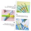FOMIYES Childrens Soft Bristle Toothbrush 4pcs for Ages 2-10, Cartoon Kids Toothbrush Set with Gentle Cleaning Bristles, Colorful Small Head for Boys and Girls, Manual Dental Care view 3
