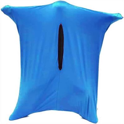 KHSANIG Sensory Socks Are Suitable For Children Aged 3 To 18 Years. Calm And Relieve Stress To Treat Autism And ADHD (Color : Blau2, Size : L)