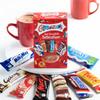 Celebrations Hot Chocolate Sachets 25g x 8 | Hot Chocolate Gift Set Featuring Galaxy, MilkyWay, Twix, Mars, Bounty, Maltesers, Snickers and Galaxy Caramel (Pack of 1) view 2