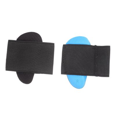 1 Pair Foot Pad Plantar Fasciitis Brace Flat Foot Brace Floor Mats for Kids Foot Brace for Plantar Fasciitis Night Splint for Plantar Fasciitis Men Sole of Foot Gel Pad Child Eva1417 (Color : Black,
