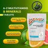A-Z Multivitamins and Minerals 23 Micronutrients Complex 120 Tablets view 3