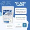 Acai Berry Extract 3000mg x90 Tablets - High Potency Antioxidant, Energy Boost & Heart Health Supplement - Vegan, Pure Superfruit Formula view 3
