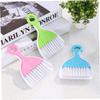 Beavorty Pcs Compact Cleaning Set Desktop Sweeper Brush Small Broom Dustpan Soft Bristles Long-Lasting Random view 4