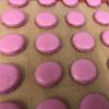 French macaron shells view 4