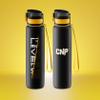 CNP Professional Large Supplement Shaker and Water/Mixing Bottle for Preworkouts/Intraworkouts and Protein Shakes 1 Litre Capacity, 2 Colours (Black) view 4