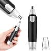 HURRISE Nose Hair Trimmer for Men & Women, Ear and Nose Hair Clipper, Painless Facial Hair Remover with Dual-Edge Blades, Easy to Clean view 1
