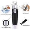 HURRISE Nose Hair Trimmer for Men & Women, Ear and Nose Hair Clipper, Painless Facial Hair Remover with Dual-Edge Blades, Easy to Clean view 3