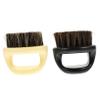 BIUDECO Mens Multi-function Beard Brush and Hair Cleaning Comb 2pcs Set with Boar Bristles Black Beige for Styling, Neck Hair Removal, and Grooming at Home Or Barber Shop view 1