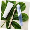 FRCOLOR 4pcs Toothbrush Travel Holder Case Portable Toothbrush Organizer Smooth Edges Buckle view 2