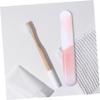 FRCOLOR 4pcs Toothbrush Travel Holder Case Portable Toothbrush Organizer Smooth Edges Buckle view 3