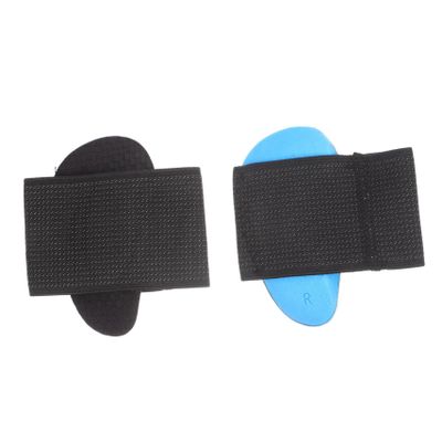 1 Pair Foot Pad Plantar Fasciitis Brace Flat Foot Brace Floor Mats for Kids Foot Brace for Plantar Fasciitis Night Splint for Plantar Fasciitis Men Sole of Foot Gel Pad Child Eva1417 (Color : Black,