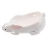 Amosfun Decorative Ceramic Soap Dish Small Soap Holder Drainage for Kitchen Bathroom White view 1