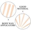 Baluue Professional Nose Hair Waxing Kit 100pcs Wooden Applicator Sticks Hair Removal Wax Sticks for Men view 4