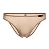 2pcs Men's Briefs Sexy Ice Silk Ultra Thin Open Underpants Shorts Eritok Thong Low Rise Bag String for Men, skin-coloured, L view 1