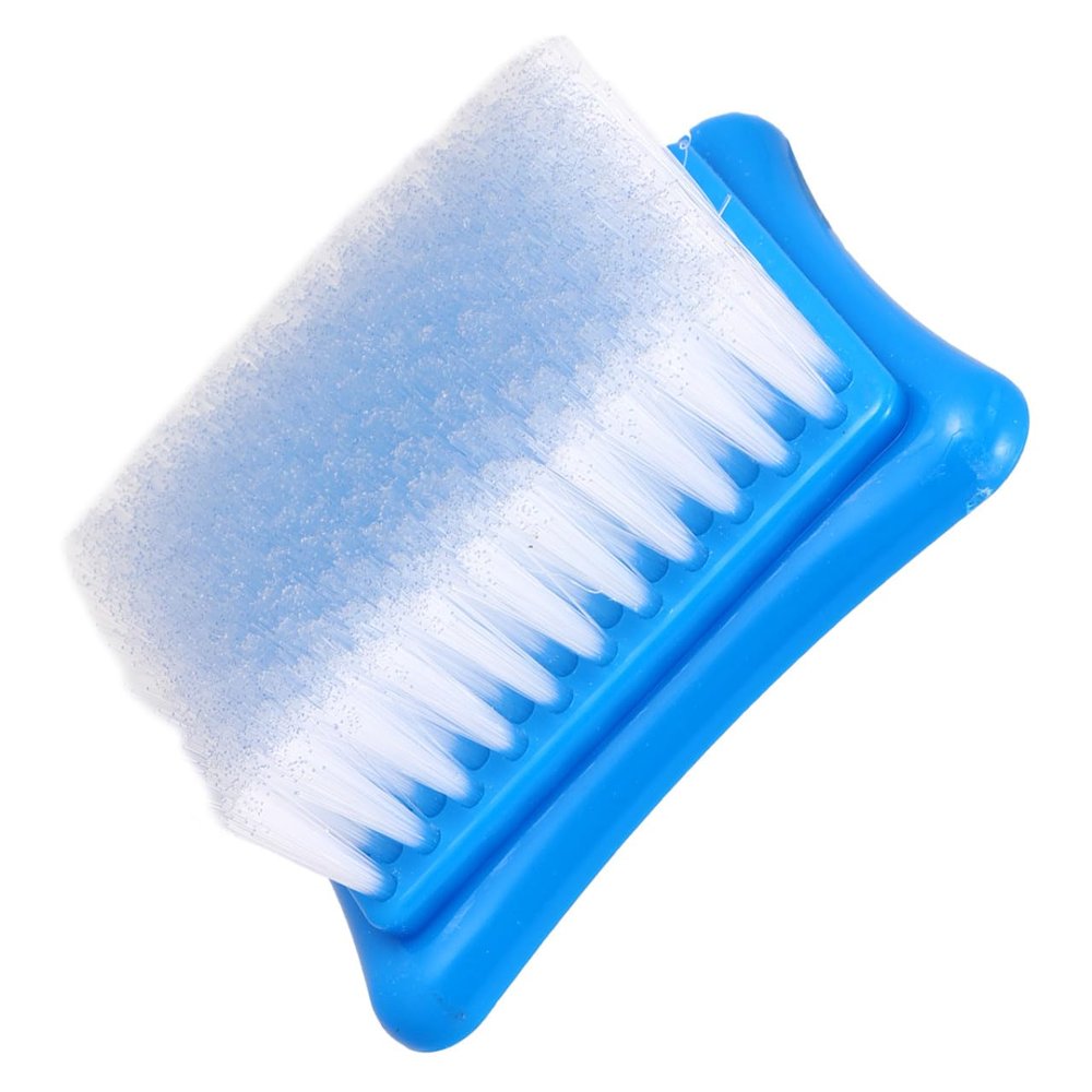 FRCOLOR 2pcs Wool Felt Base Hair Brush Small S Multi-Purpose Cleaning Tool Shoes Brush Cloth for Home Use and Travel