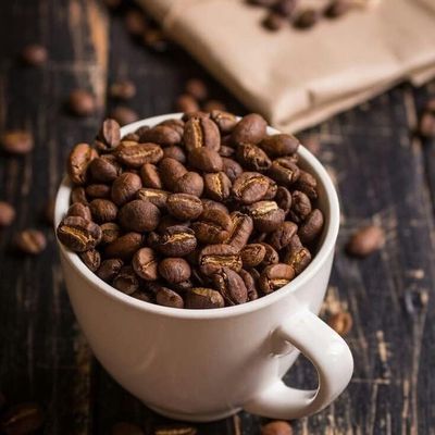 FreshCart Basics 1kg Roasted Green/Brown Coffee Beans Roasted Ethiopian Beans Whole Beans Home Roasting Coffee