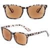 ABETOS Reading Sunglasses Tinted Sun Readers Classic Retro Eyeglasses for Women Men UV400 Protection Outdoor Reading in the Sun 1.0 1.5 2.0 2.5 3.0, Leopard+1.0 view 3