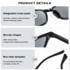 ABETOS Reading Sunglasses Tinted Sun Readers Classic Retro Eyeglasses for Women Men UV400 Protection Outdoor Reading in the Sun 1.0 1.5 2.0 2.5 3.0, Leopard+1.0 view 4