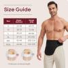 DERAYMI Ostomy Belt for Ostomy Bag Men and Women, Colostomy Bags Supplies Adjustable Ostomy Support Belt, Black, Suitable for Sports, Swimming and Outdoor Activities(L) view 2