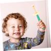 HAPINARY Rotatable Boys and Girls Toothbrush Set of Bristles for 1-6 Years Encourages Healthy Brushing Habits Random Color view 3